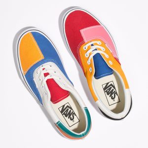 Vans Bayan Spor Ayakkabı Patchwork Era Renkli/Beyaz | 46465-288